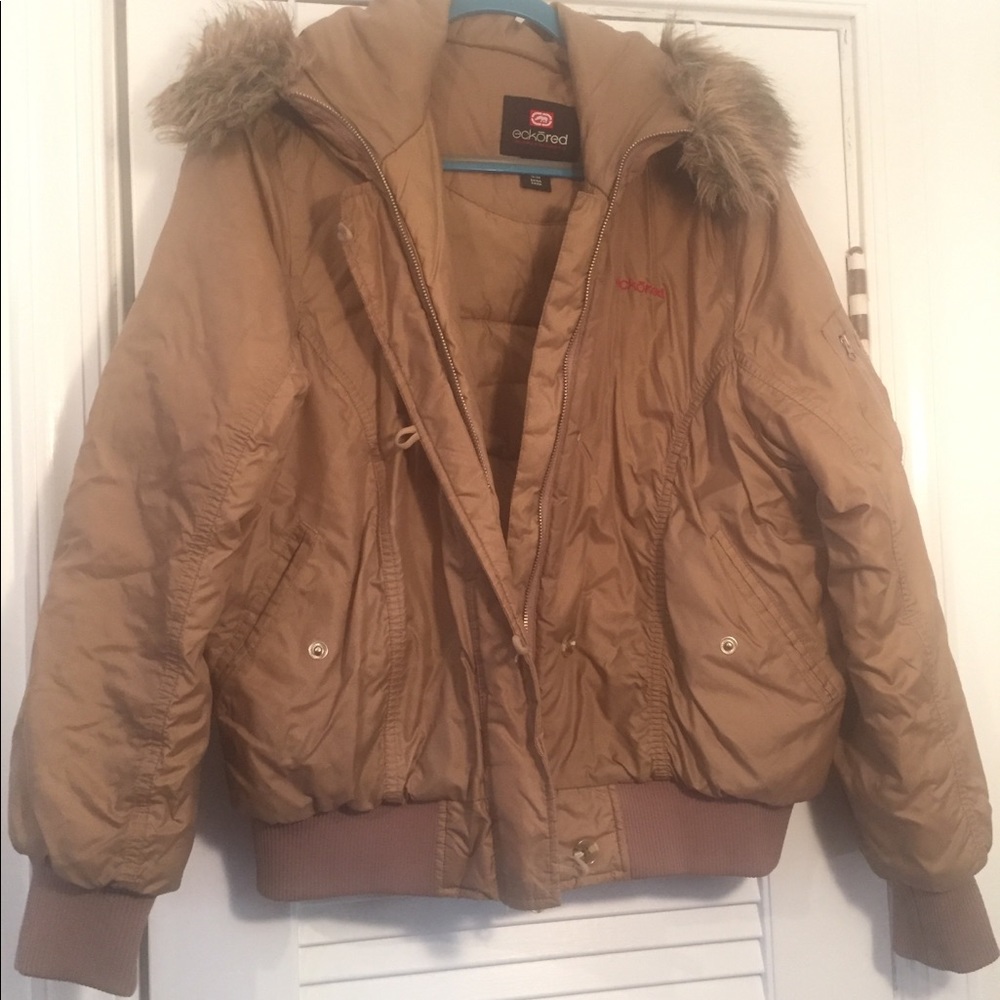 Tan Eckored jacket, size XL, great condition!